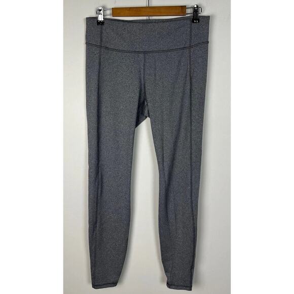 All in Motion Gray High-Rise Leggings Size Large Activewear Athleisure Stretch - Picture 1 of 5